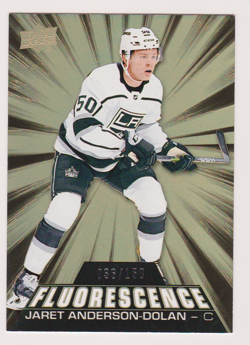 (image for) 2018-19 Upper Deck Fluorescence #F20 Jaret Anderson-Dolan 36/150